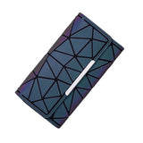 bao bag Purse Geometric Wallet women's Long Clutch s Money Bag Three Folds Ladies Card Holder carteira portfel