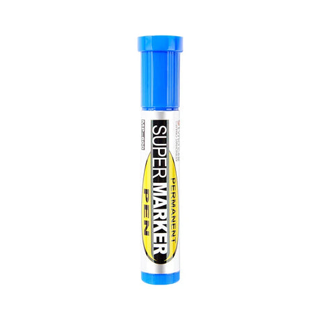 Water Proof Permanent Marker Pens 10 MM  Chisel Tip Large-capacity Black Blue Red Marker for  Plastic Wood Metal Leather