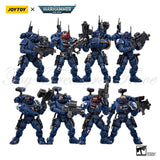 JOYTOY Warhammer 40k Action Figure Ultramarines Primaris Company Champion Parnaeus Veteran Intercessor Anime Military Model Toy