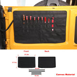 BAWA Multifunction Car Tailgate Storage Organizer Bag for Ford Bronco 2021 2022 Tool Kit Stowing Tidying Accessories