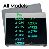 CY New A1989 A2159 A2251 A1706 A1708 A2337 A2338 LCD Display Screen 13" for Macbook Pro /Air 2012-2020Year