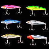 16 Pcs Metal VIB 7g-10g-15g Fishing Lure Set Vibration Spoon Spinner Lures Crankbait Bass Artificial Hard Bait Blade VIB Tackle