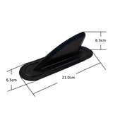 Inflatable Surfboard Fins Slide-in 9" Central Fin/Side Fins Surf Fin For Stand Up Paddle Board Removable Surfing Fins Set