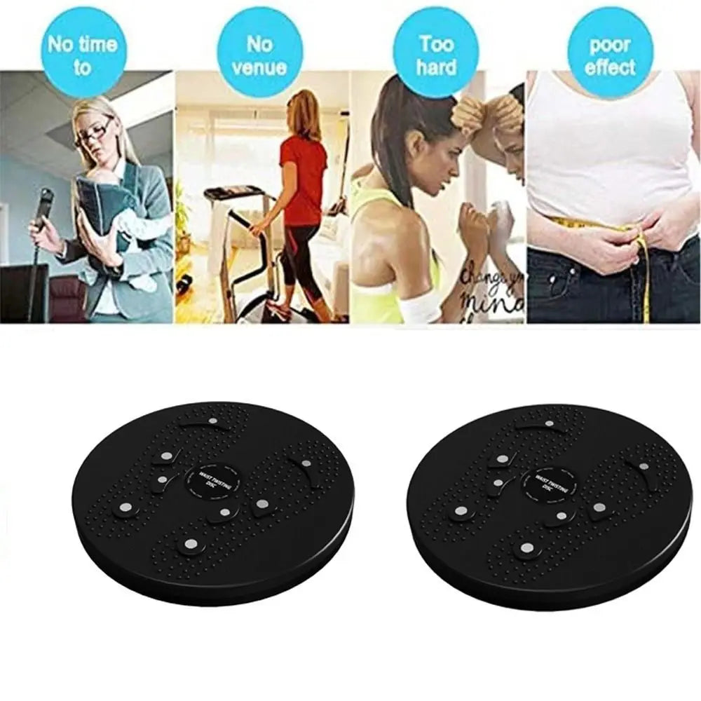 25cm(9.84in) Waist Twisting Disc PP Magnet Twist Board for Exercise Blue/red/purple/black 4 colors Waist Twisting Machine