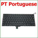 New Replacement Keyboard For Macbook Pro 13" A1278 Keyboard UK US RU DE PT CH SE HU NO DK KR Layout 2009 2010 2011 2012 Year