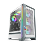 Power Train Titanium 3080 EATX Desktop Computer Case Middle Tower Side Transparent Game RGB Chassis For 360 Water-Cooled