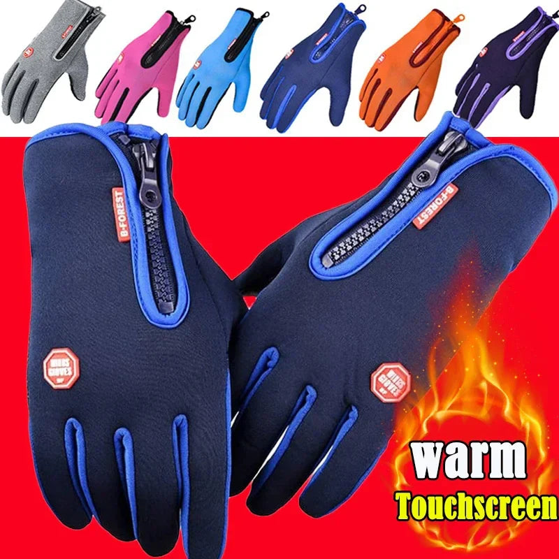 Winter Gloves for Men Women Warm Tactical Gloves Touchscreen Waterproof Hiking Skiing Fishing Cycling Snowboard Non-slip Gloves