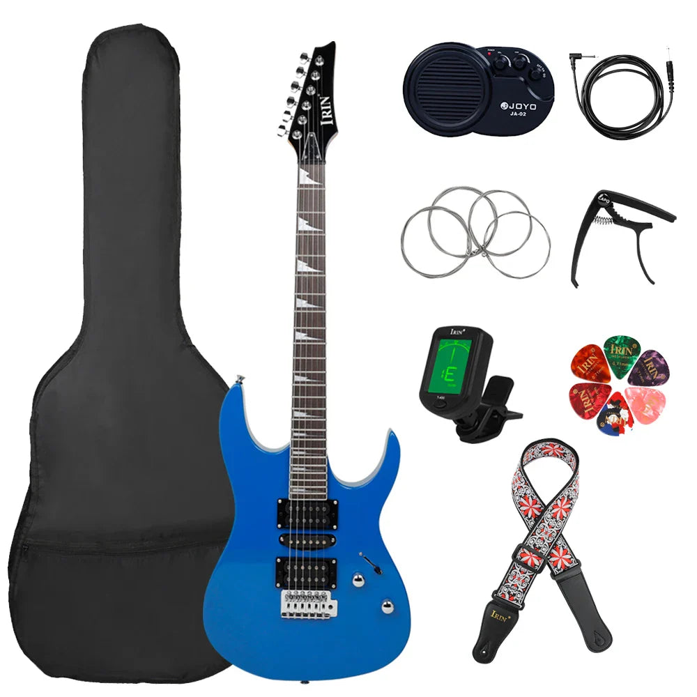 6 Strings 24 Frets Electric Guitar Maple Body Electric Guitar Guitarra With Bag Speaker Necessary Guitar Parts & Accessories