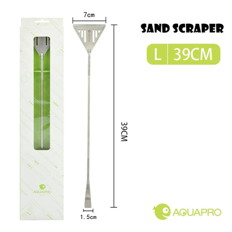 Aquapro Sand Scraper Pro 316 Stainless Steel Aquarium Tools Accessories Fish Tank Equipment