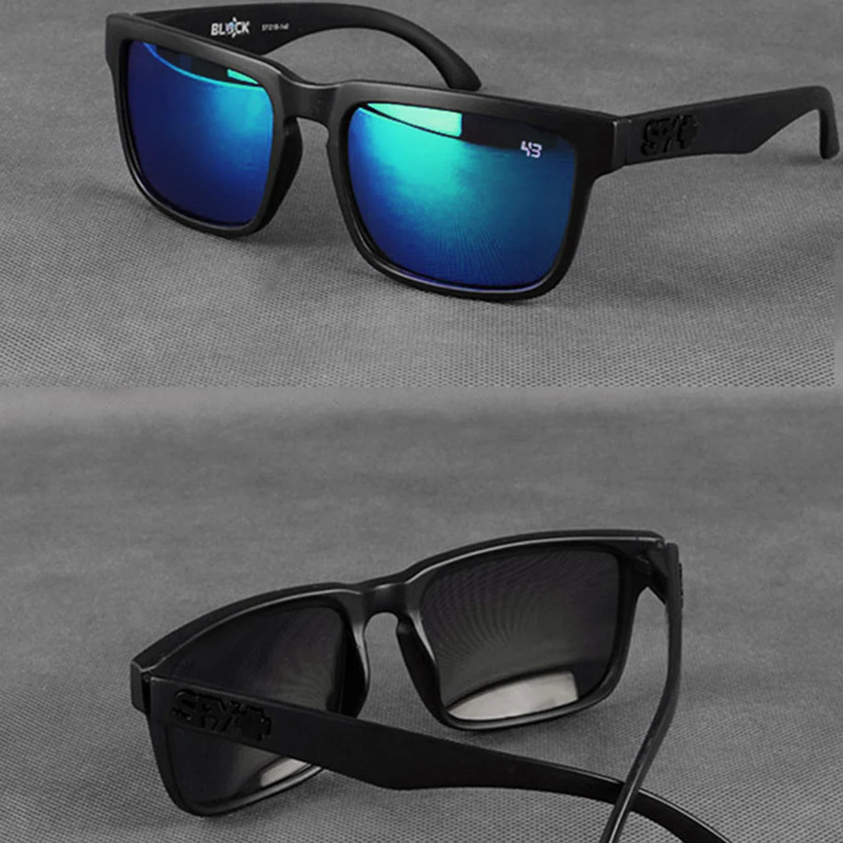 40 PCS KEN BLOCK Coloured Sunglasses Men Women Outdoor Travel Sunglasses Driving Sunglasses UV400