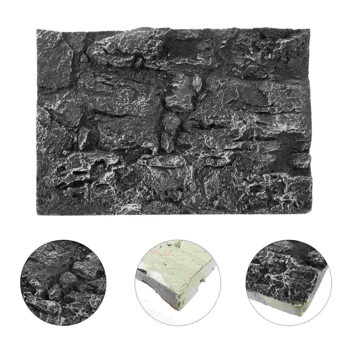 Background Rock Slab Terrarium Landscape Photography Board Reptiless Aquarium Terrariums Decorative Glass Cork Tank