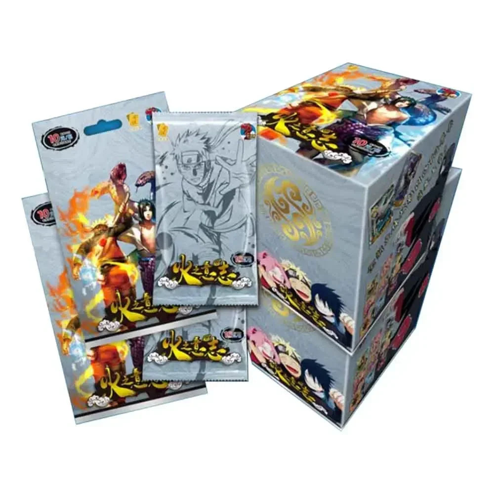 Naruto Card Series Anime Character Rare Flash SSR Card Deluxe Collection Edition Card Board Game Toys Children Gifts