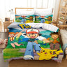 Pokemon Animation Derivatives Bedding Sets Australia / Europe / USA Full Queen King Size Kids Children Boys Quilt Duvet Cover