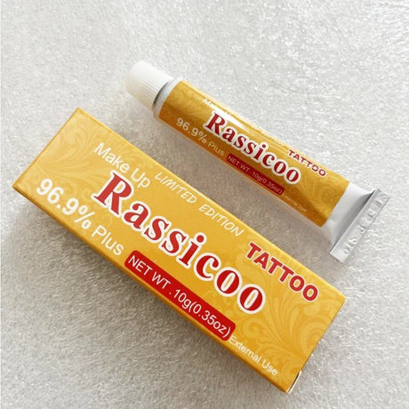 NEW 96.9% Rossicoo 2/5/10/20/30PCS Tattoo Cream Before Surgery Semi Permanent Makeup Beauty Body Eyebrow Lips Liner 10g