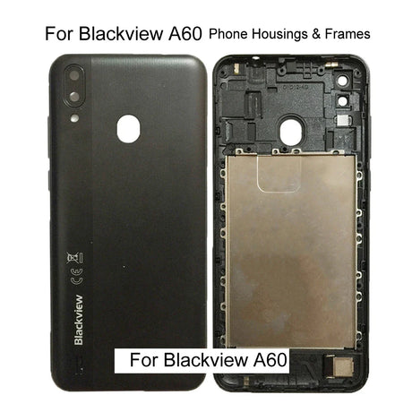 Phone Battery Housings Frames Case For Blackview A90 A100 A60 Battery Back Cover Mobile Phone Repair Parts