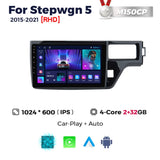 MEKEDE 2 Din Android Auto CarPlay Radio All-in-One Car Intelligence System for Honda Stepwgn 5 2015 - 2021 RHD Multimedia Stereo