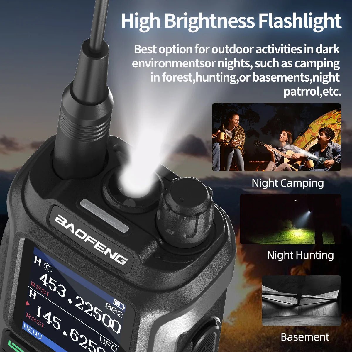 Baofeng UV-21 PRO V2 Walkie Talkie Wireless Copy Frequency 16 KM Long Range TYPE-C Two Way Radio Ham CB Radio UV-5R UV-17