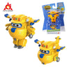 Super Wings S6 Tino 2 inches Mini Transforming Anime Deformation Plane Robot Action Figures Transformation Kids Toys Gifts