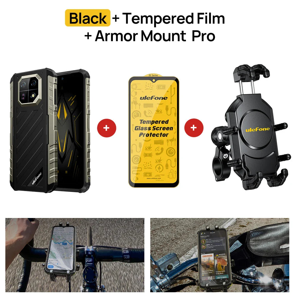 [World Premiere]Ulefone Armor 22  Rugged Phone ,16GB (8GB+8GB) RAM ,128GB/256GB ROM , Android 13 Smartphone,NFC 64MP 4G Phone