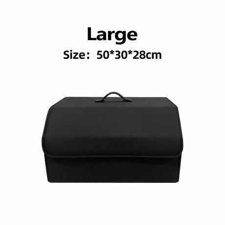 Car Storage Boxes Folding Auto Organizer Box PU Leather Waterproof Trunk Bag Large Capacity Multi-color SUV Cars Stowing Tidying