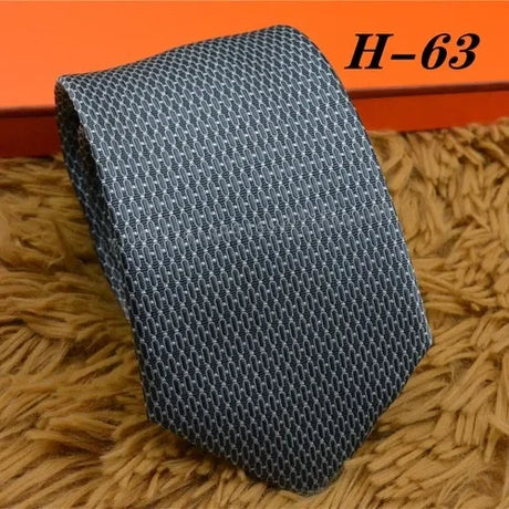 2024 new H Family 100% Silk Tie Creative Stripe Gift for Work Wedding 8cm Suit Accessories necktie  bowties  collared shirt