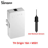 Sonoff TH16 Smart Wifi Switch Monitoring Temperature Humidity Wifi Smart Switch Home Automation Kit Works With Alexa Google Home