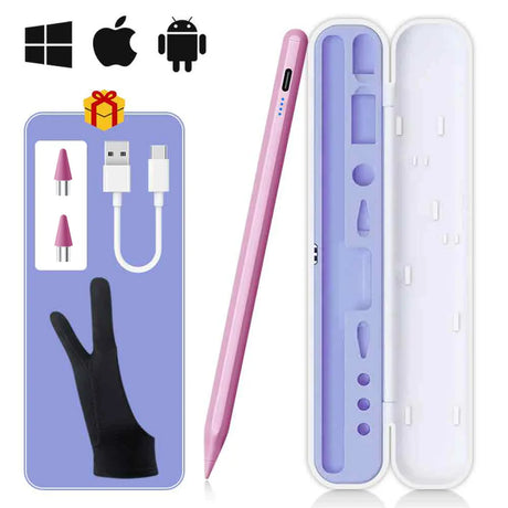 Stylus Pen for Android Smart Phone Tablet Pen for iPad iPhone Accessories Universality Touch Pen with Pencil Case Pencil Tips