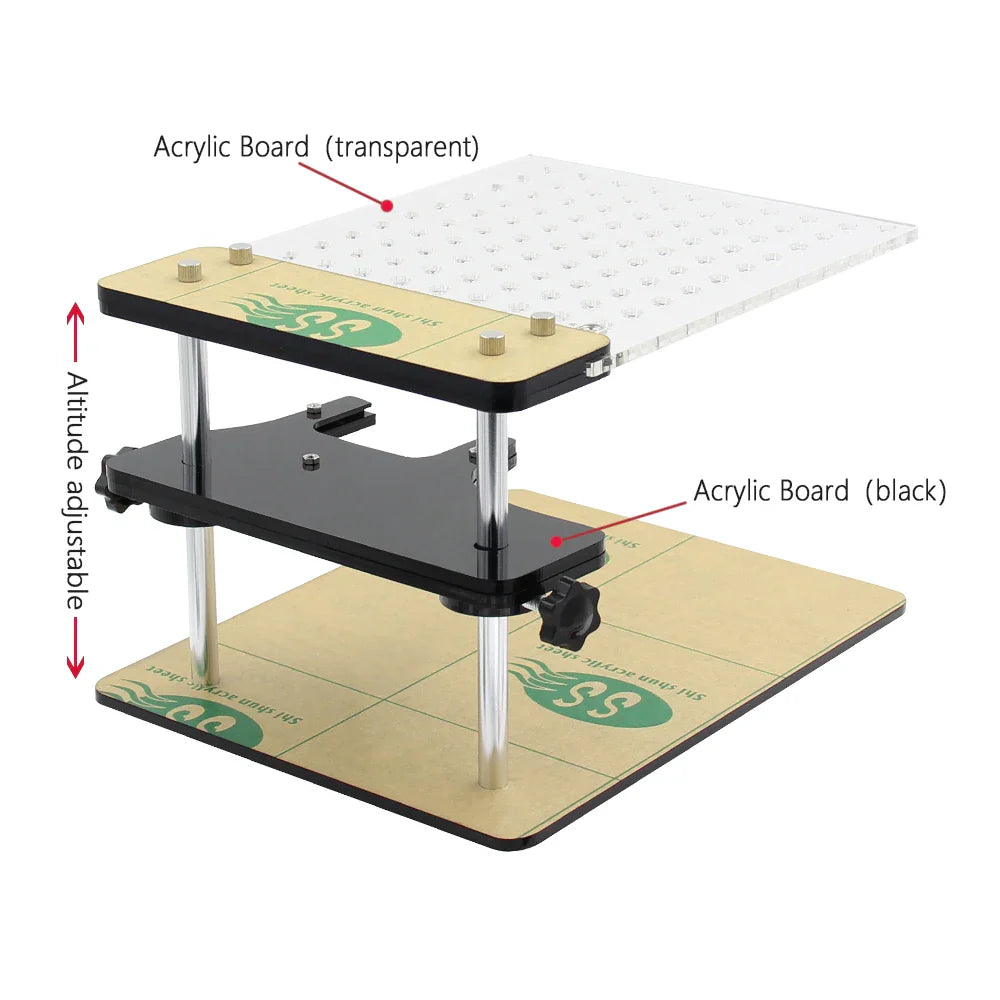 New LED BDM FRAME 2in1 With Full Adapters Best For Fgte--ch/BDM100 Auto Works Together Helper car products inspection tools