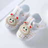 Newborn Baby Boy Girls Shoes Spring Autumn Lovely Floral Embroidery Anti-Slip Sneaker Crib Shoes Soft Cotton Cute First Walkers