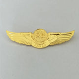 Classic Men Brooches Vintage WWII USAF Wings Military Command Pilot Metal Wings Metal Badge Pin Army Fans Nostalgic souvenirs