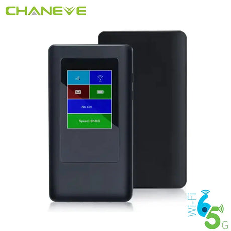 CHANEVE 5G MiFi With SIM Card Slot Mobile Wireless Hotspot High Speed Portable 4G CAT18 LTE Modem WiFi Router Support SMS USSD