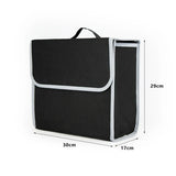 KAWOSEN Portable Foldable Car Trunk Organizer Cloth  Auto Interior Stowing Tidying Container Bags Storage Box  CTOB04