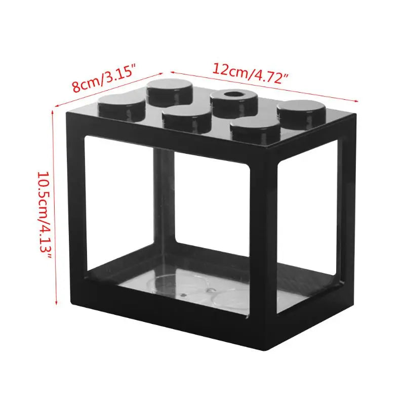 Portable USB Mini Aquarium for Tank LED  Light Desktop Breeding for Tank Aqu
