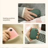 20000mAh Winter Mini Hand Warmer USB Rechargeable Multifunctional Handy Warmer Heater Pocket Mini Outdoor travel Power Bank