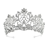 Rhinestone Tiaras and Crowns Crystal Bridal Wedding Hair Jewelry for Women Hair Accessories Party Bride Headpiece Bridesmaid