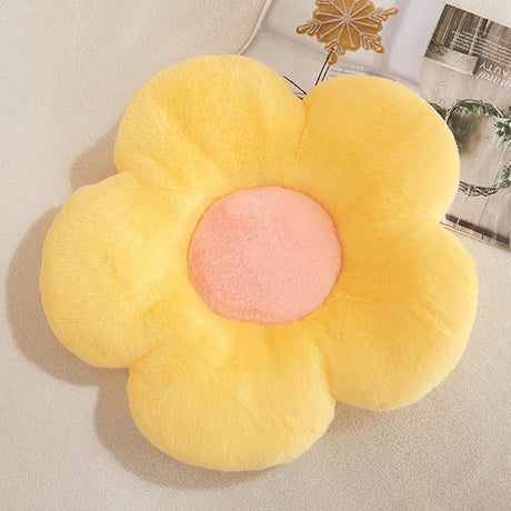 35cm Stuffed Daisy Flower Seat Cushion Sunflower Shape Kids Girl Bedroom Seat Pillow Office Room Decor Sofa Cushions Plush Toys