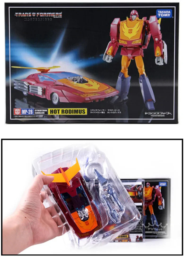 Transformation MasterPiece KO MP-28 MP28 Hot Rod G1 Series Version Action Figure Collection Robot Gifts Toys