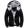 Winter Men's Long Parkas Autumn Thick Loose Warm Solid Sleeve Hooded Puffy Zipper Male Clothing M-8XL