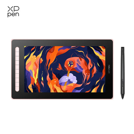 XPPen Artist 16 Graphic Tablet Monitor Drawing Pen Display 127% sRGB X3-powered Stylus 10 Keys Tilt Support Windows Mac Android