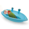 Pet Bird Bath Cage with Mirror, Parrot Bathtub, Shower Box, Small Toys, Pet Accessories