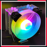 Cpu cooler Computer case CPU Cooling Fan Colorful 4 Pure Copper Heat Pipe ARGB Single fans Cooler Heatsink pc cooling