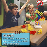 16PCS/32PCS/48PCS Russian Block Cubes Stacking Practice Children's Concentration Blocks Desktop Toys Children's Educational Toys