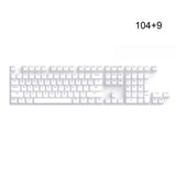 104 Keys Keycaps ABS Silicone Backlights Cap Set for 21/61/87/104/108 Keys Mechanical Keyboard Replacement Keycap Dropshipping