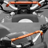 Motorcycle Balance Bar Universal 22mm CNC Aluminum Crossbar Strengthen Handlebar Extended Motorbike Reinforce Lever Accessories