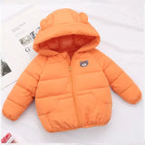 Better versatile Winter jacket boys and girls sweet cartoon print hooded warm coat 0-7 year old Bebe fashion children's clothing