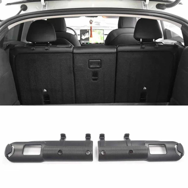 For Tesla Model Y Seat Belt Fixing Bracket Hook Car Rear Trunk Hook Holder Stowing Tidying Car Interior Accessories 2021-2023