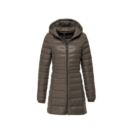 7XL 8XL Plus Long Down Jacket Women Winter Ultra Light Down Jacket Women With Hooded Down Coat Female Big Size Coats