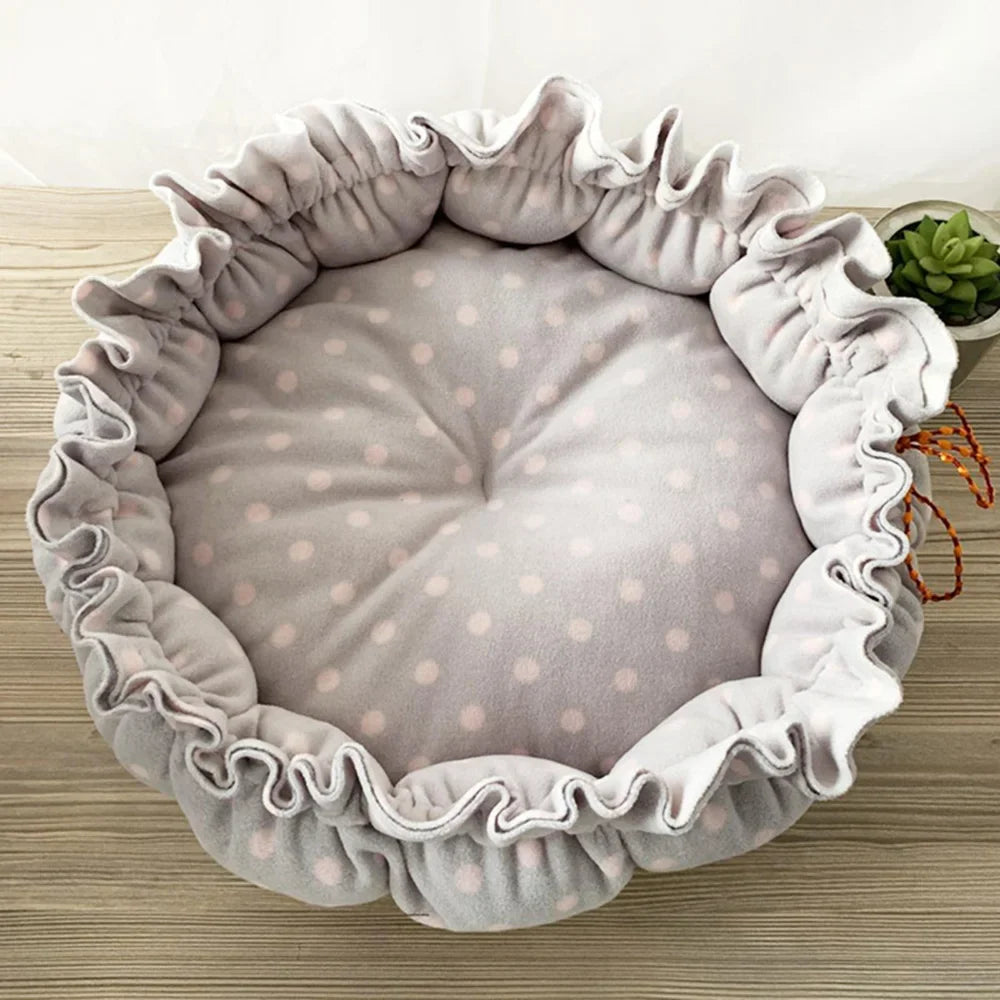 Dog Bed Small Medium Dogs Cushion Soft Cotton Winter Basket Warm Sofa House Cat Bed for Dog Accessories Pet Supplies