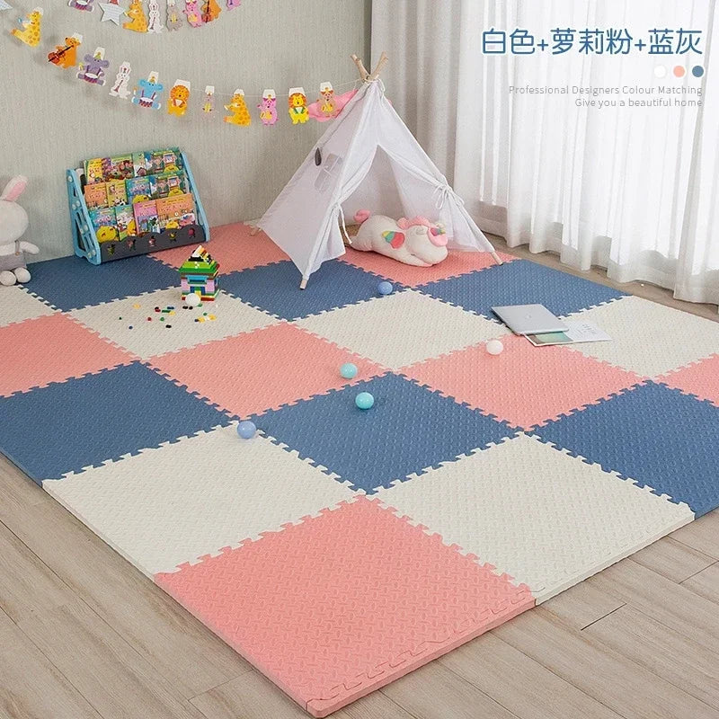 30cm Baby Foam Clawling Mats EVA Puzzle Toys for Children Kids Soft Floor Play Mat Interlocking Exercise Tiles Gym Game Carpet