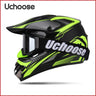 UCHOOSE Motorcycle Helmet Professional Motocross Off Road Helm Children Off-road Casque Capacete De Motocicleta Gift Goggles